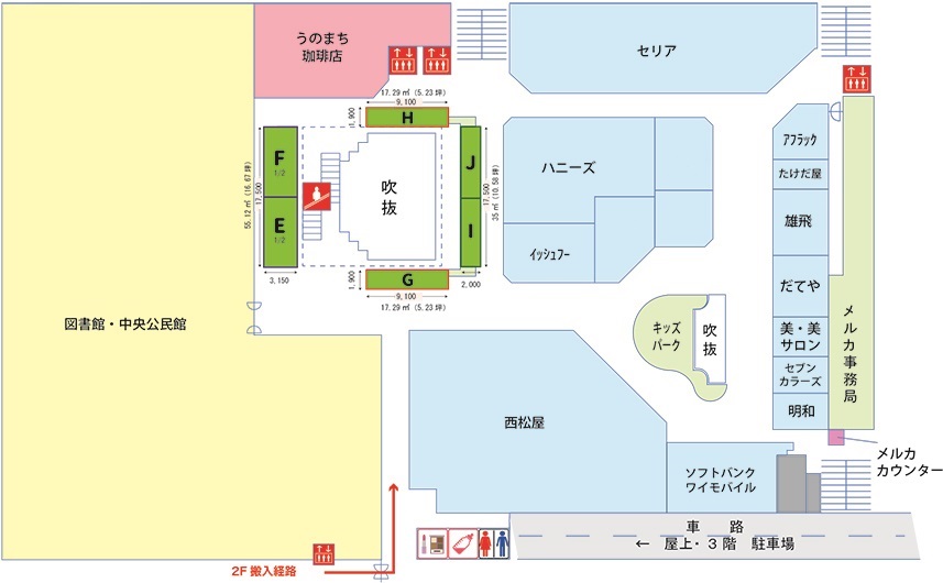 2Fマップ